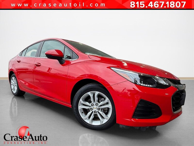 Red Hot 2019 Chevrolet Cruze LT Sedan FWD Sedan Front-Wheel Drive Automatic