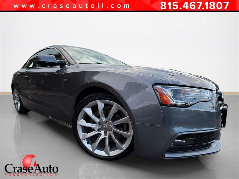 Suzuka Gray Metallic 2015 Audi A5 Coupe All-Wheel Drive Automatic