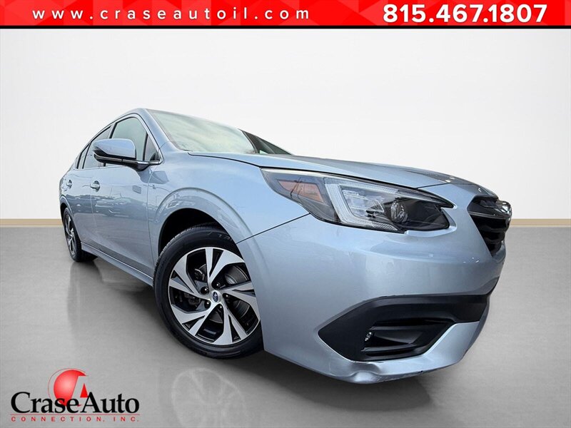 Ice Silver Metallic 2021 Subaru Legacy Sedan All-Wheel Drive 8-Speed Automatic