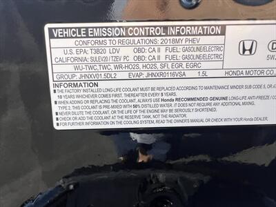 2018 Honda Clarity Plug-In Hybrid Touring   - Photo 27 - Escondido, CA 92025