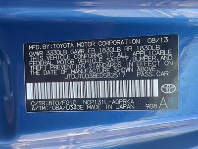 2014 Toyota Yaris 3-Door LE   - Photo 27 - Escondido, CA 92025