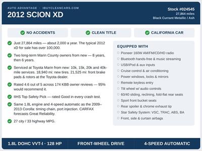 2012 Scion xD - Photo 2 - Escondido, CA 92025