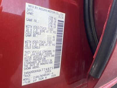 2016 Nissan Frontier Desert Runner   - Photo 24 - Escondido, CA 92025