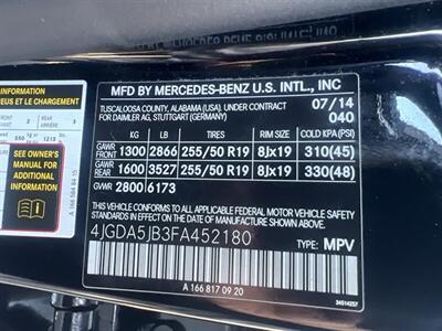 2015 Mercedes-Benz ML 350   - Photo 26 - Escondido, CA 92025