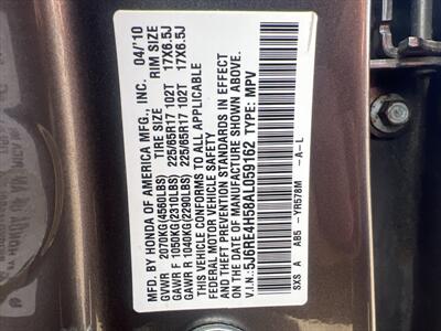 2010 Honda CR-V EX - Photo 28 - Escondido, CA 92025