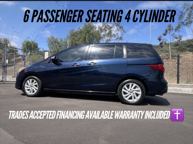 Deep Crystal Blue Mica 2014 Mazda MAZDA5 Minivan Front-Wheel Drive Automatic