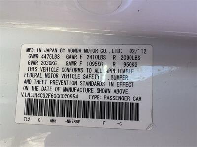 2012 Acura TSX w/Tech - Photo 32 - Escondido, CA 92025