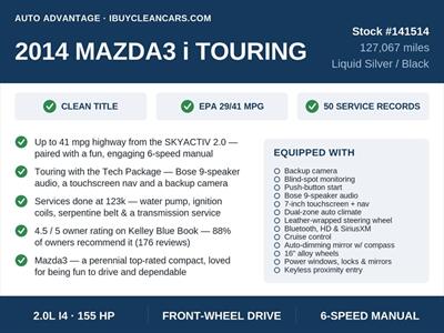 2014 Mazda Mazda3 i Touring - Photo 2 - Escondido, CA 92025