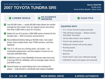 2007 Toyota Tundra SR5 - Photo 2 - Escondido, CA 92025