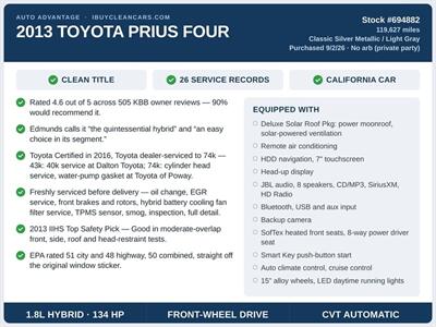 2013 Toyota Prius Four - Photo 2 - Escondido, CA 92025