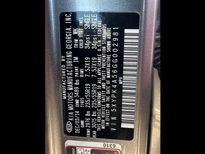 2016 Kia Sorento SX Limited V6   - Photo 24 - Escondido, CA 92025