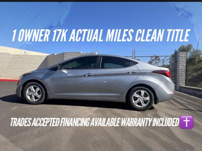 2015 Hyundai ELANTRA SE - Photo 1 - Escondido, CA 92025