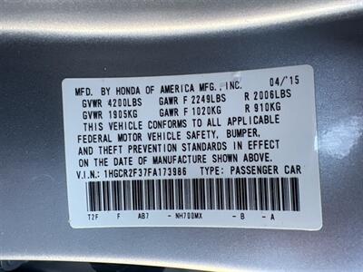 2015 Honda Accord LX   - Photo 28 - Escondido, CA 92025