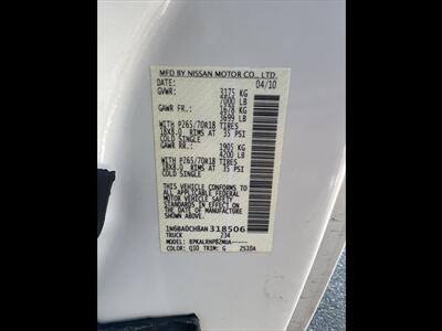 2010 Nissan Titan XE   - Photo 18 - Escondido, CA 92025