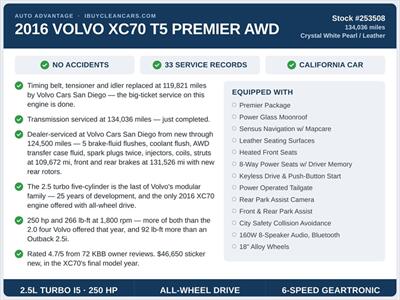 2016 Volvo XC70 T5 Premier - Photo 2 - Escondido, CA 92025