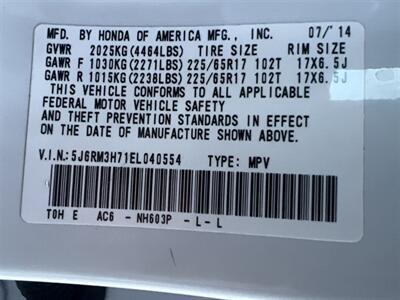 2014 Honda CR-V EX-L   - Photo 28 - Escondido, CA 92025