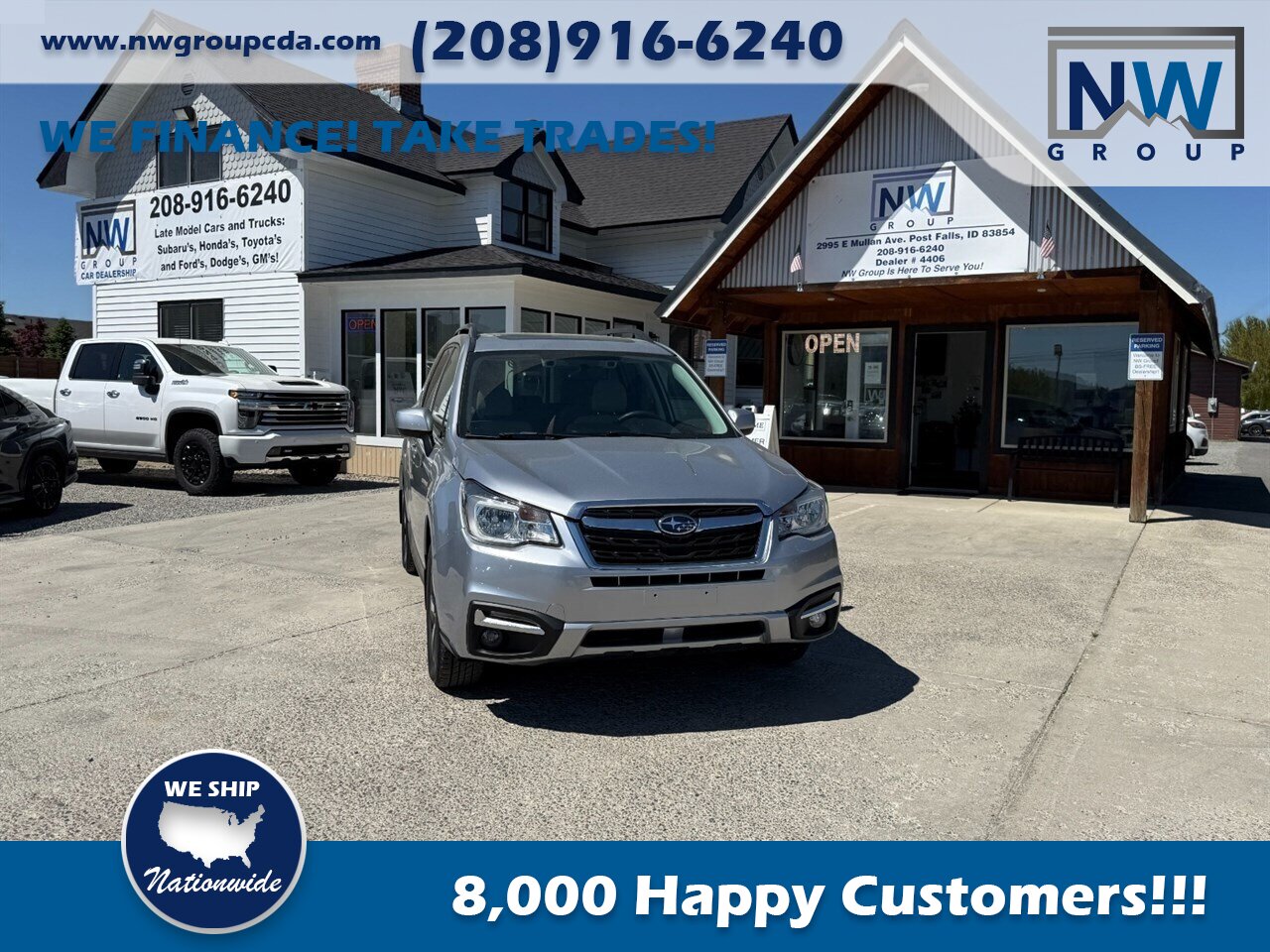 2018 Subaru Forester 2.5i Premium. Only 35,649 miles, Amazing Shape, AWD, Panoramic Sunroof! - Photo 2 - Post Falls, ID 83854