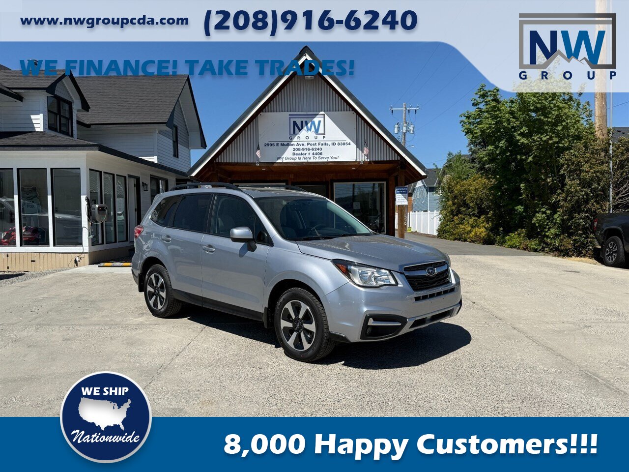 2018 Subaru Forester 2.5i Premium. Only 35,649 miles, Amazing Shape, AWD, Panoramic Sunroof! - Photo 1 - Post Falls, ID 83854