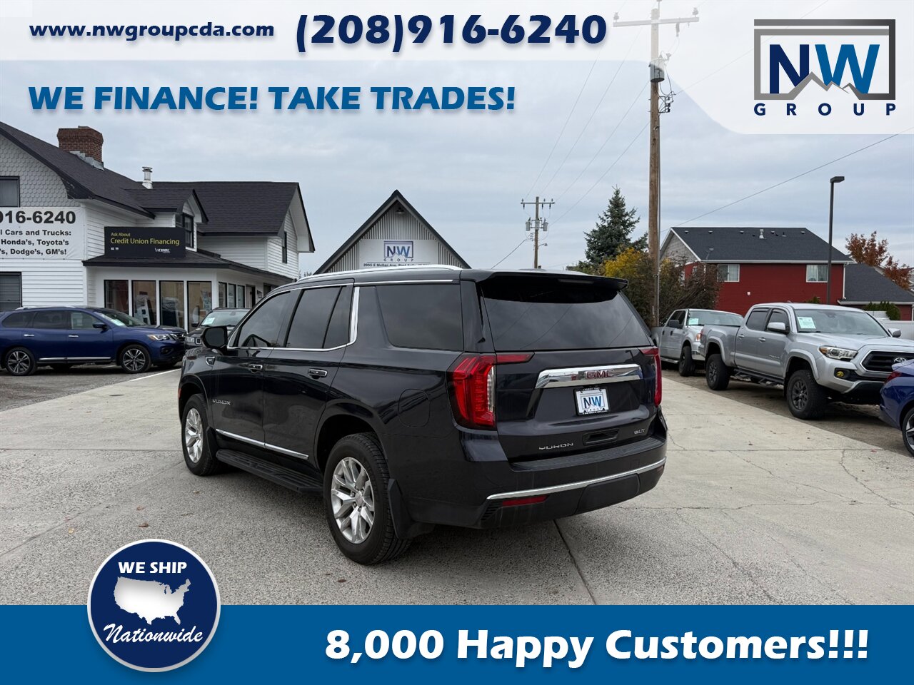 2023 GMC Yukon SLT 32k miles, 4x4, Amazing Shape, Panoramic Sunroof! Under Factory Warranty! - Photo 5 - Post Falls, ID 83854