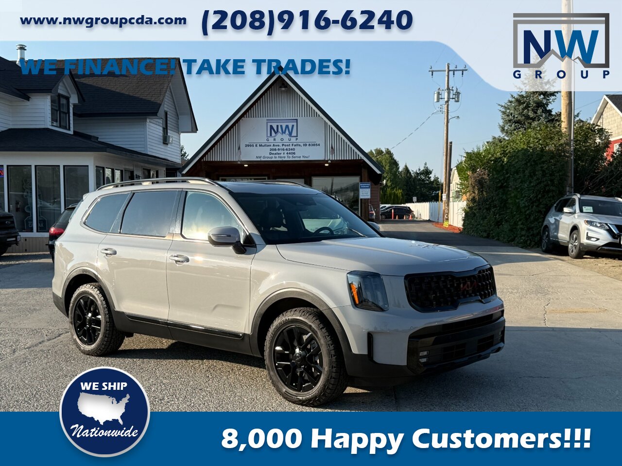 2025 Kia Telluride SX-Prestige X-Pro. 4k miles, Amazing Options List (ask us for window sticker!) - Photo 1 - Post Falls, ID 83854