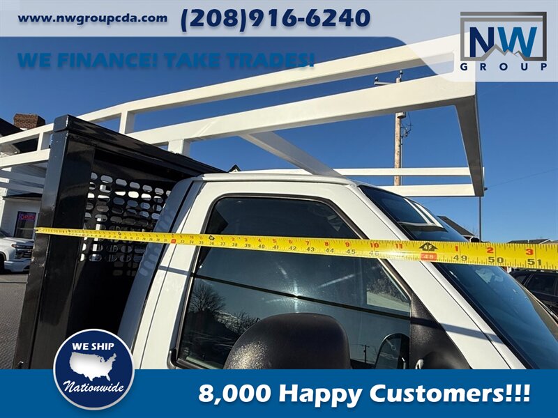 2022 Ford Commercial E450 14' CM Flat Bed.  Brand New! 7.3L V8! Utility Rack with Back Up Camera, - Photo 52 - Post Falls, ID 83854