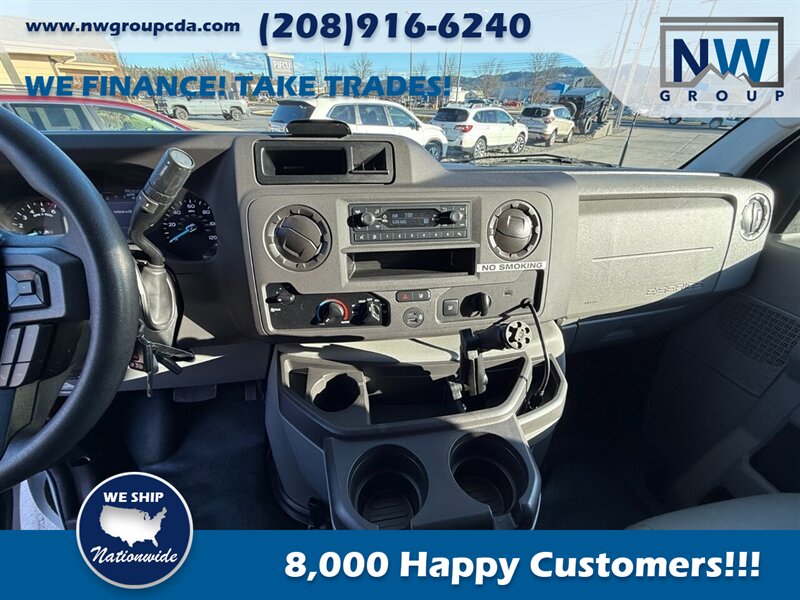 2022 Ford Commercial E450 14' CM Flat Bed.  Brand New! 7.3L V8! Utility Rack with Back Up Camera, - Photo 26 - Post Falls, ID 83854
