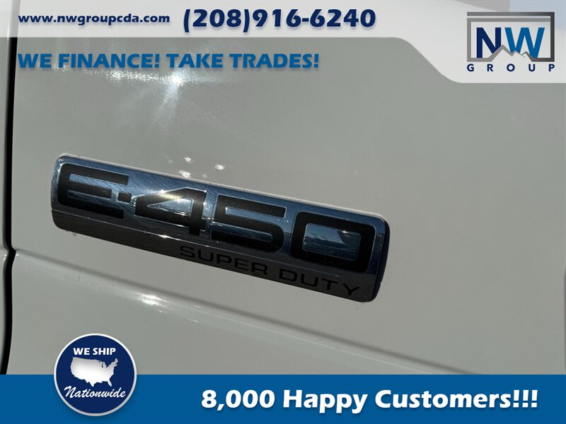 2022 Ford Commercial E450 14' CM Flat Bed.  Brand New! 7.3L V8! Utility Rack with Back Up Camera, - Photo 14 - Post Falls, ID 83854