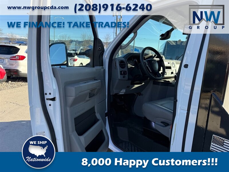 2022 Ford Commercial E450 14' CM Flat Bed.  Brand New! 7.3L V8! Utility Rack with Back Up Camera, - Photo 21 - Post Falls, ID 83854