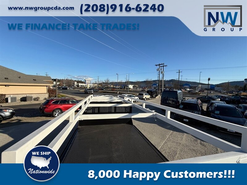 2022 Ford Commercial E450 14' CM Flat Bed.  Brand New! 7.3L V8! Utility Rack with Back Up Camera, - Photo 40 - Post Falls, ID 83854