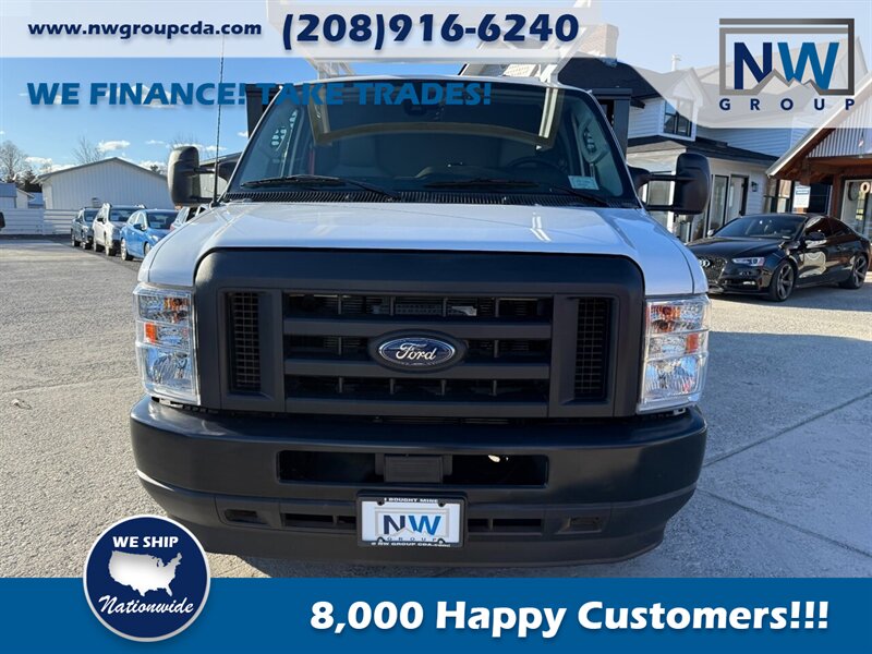 2022 Ford Commercial E450 14' CM Flat Bed.  Brand New! 7.3L V8! Utility Rack with Back Up Camera, - Photo 17 - Post Falls, ID 83854