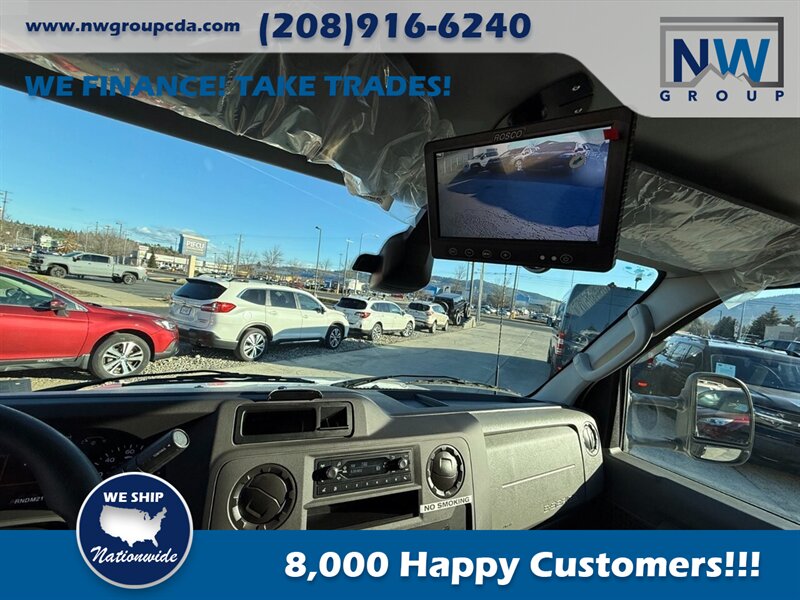 2022 Ford Commercial E450 14' CM Flat Bed.  Brand New! 7.3L V8! Utility Rack with Back Up Camera, - Photo 27 - Post Falls, ID 83854