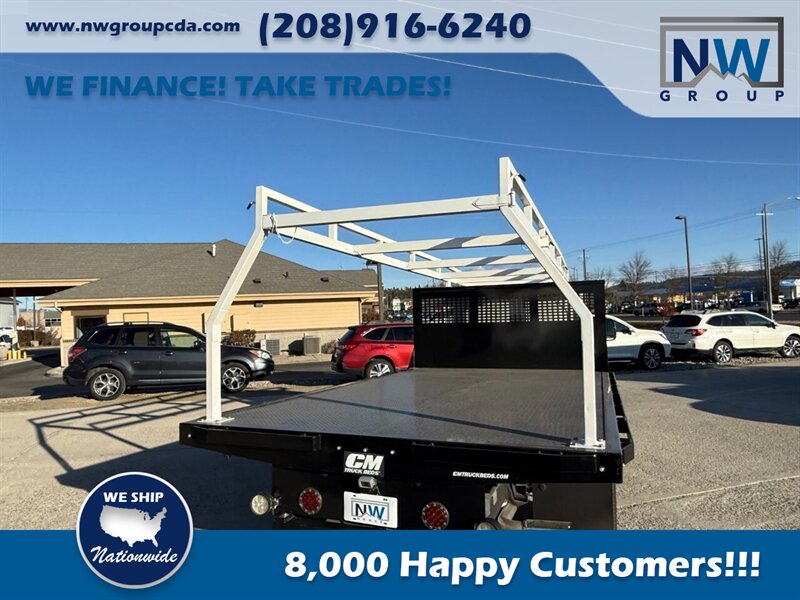 2022 Ford Commercial E450 14' CM Flat Bed.  Brand New! 7.3L V8! Utility Rack with Back Up Camera, - Photo 39 - Post Falls, ID 83854