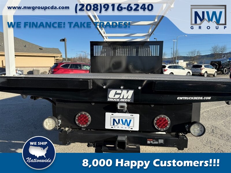 2022 Ford Commercial E450 14' CM Flat Bed.  Brand New! 7.3L V8! Utility Rack with Back Up Camera, - Photo 38 - Post Falls, ID 83854