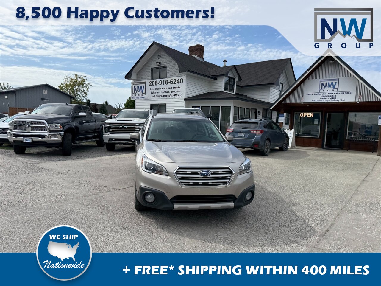 2015 Subaru Outback 2.5i Limited - Photo 2 - Post Falls, ID 83854