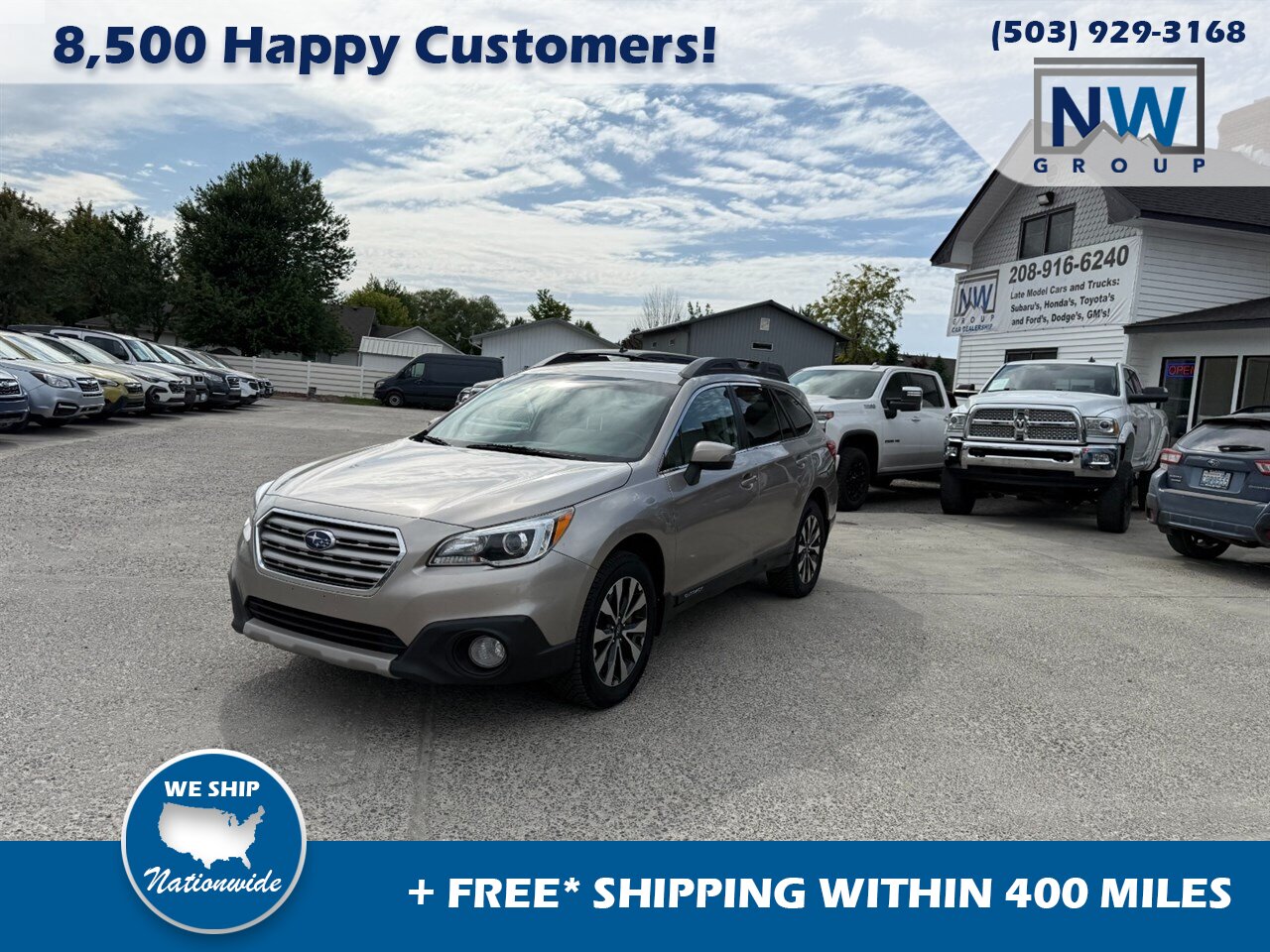 2015 Subaru Outback 2.5i Limited. 90k miles, Nice Wagon, Sunroof! - Photo 3 - Post Falls, ID 83854