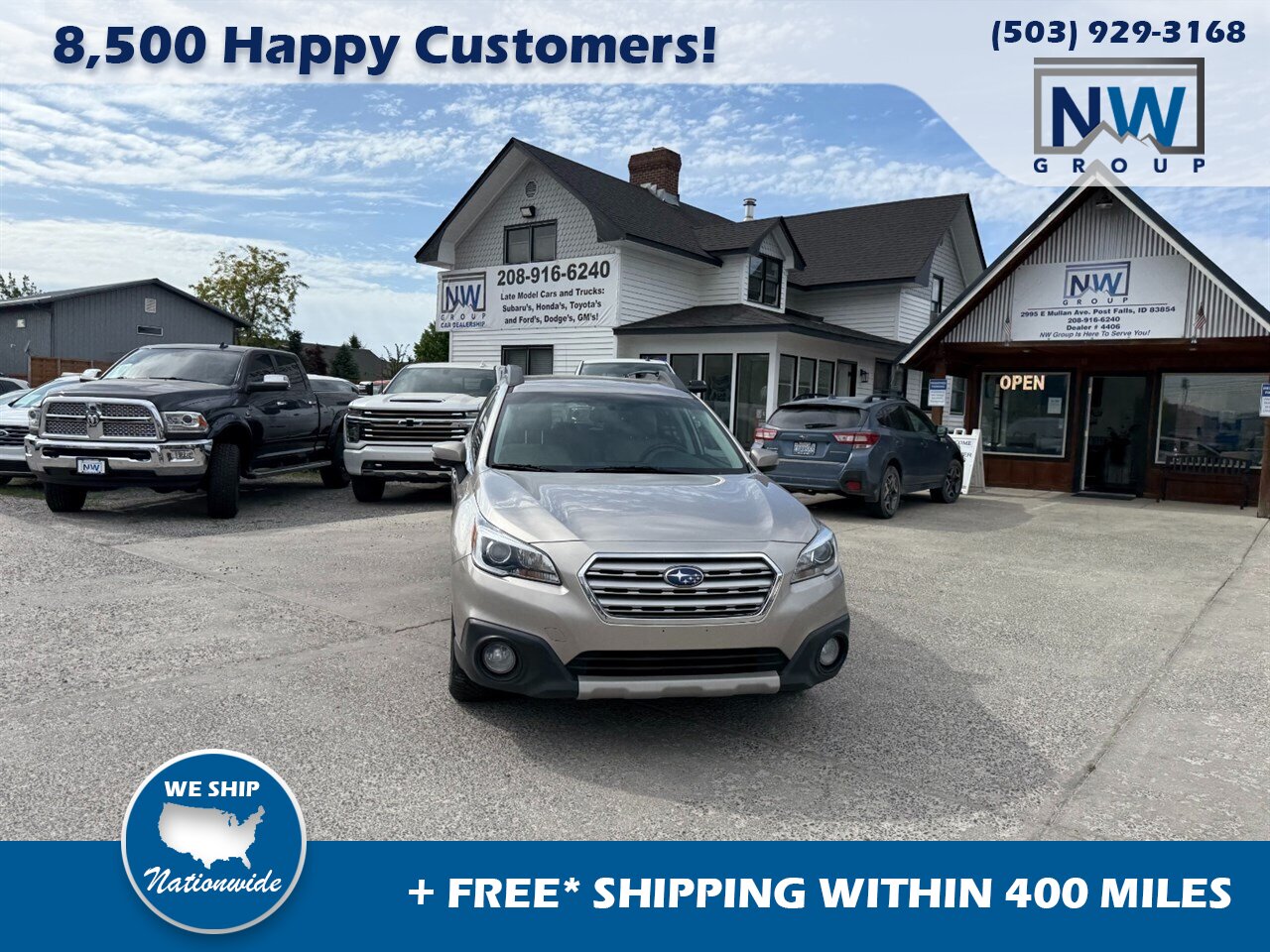 2015 Subaru Outback 2.5i Limited. 90k miles, Nice Wagon, Sunroof! - Photo 2 - Post Falls, ID 83854