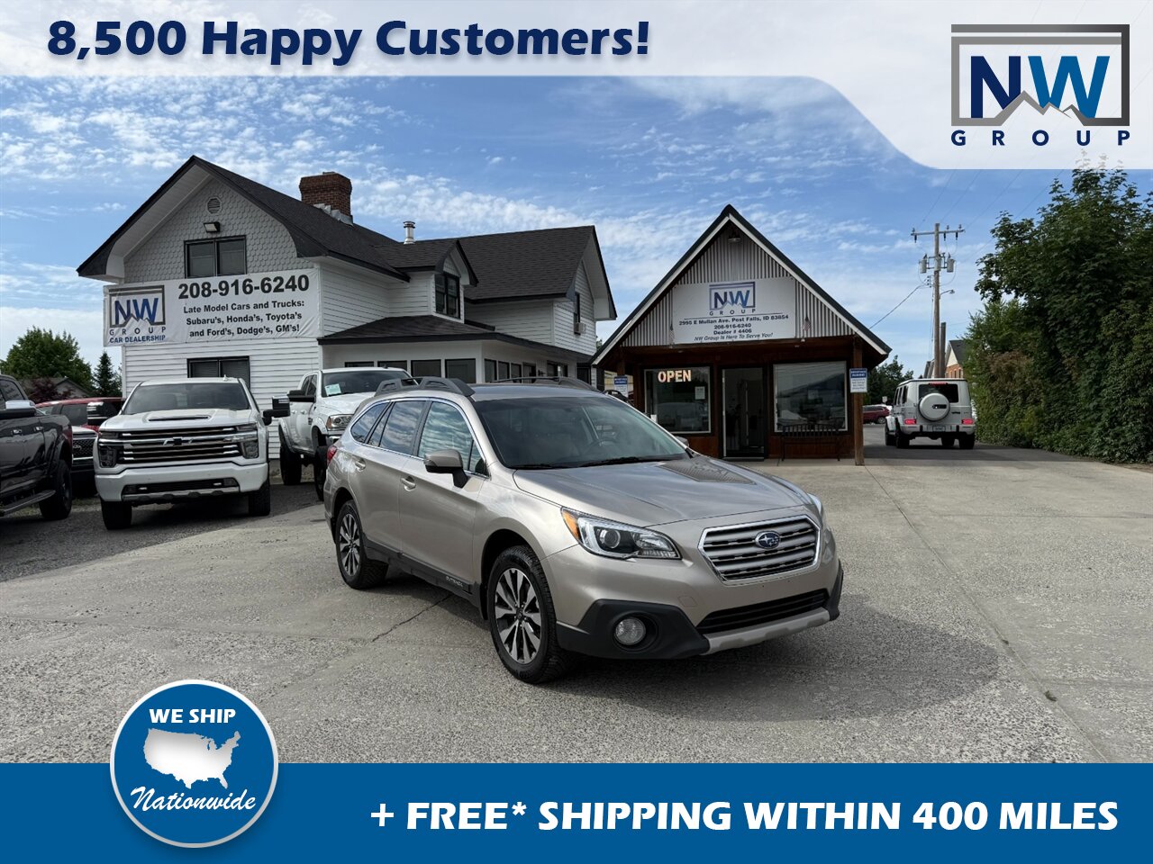 2015 Subaru Outback 2.5i Limited - Photo 1 - Post Falls, ID 83854