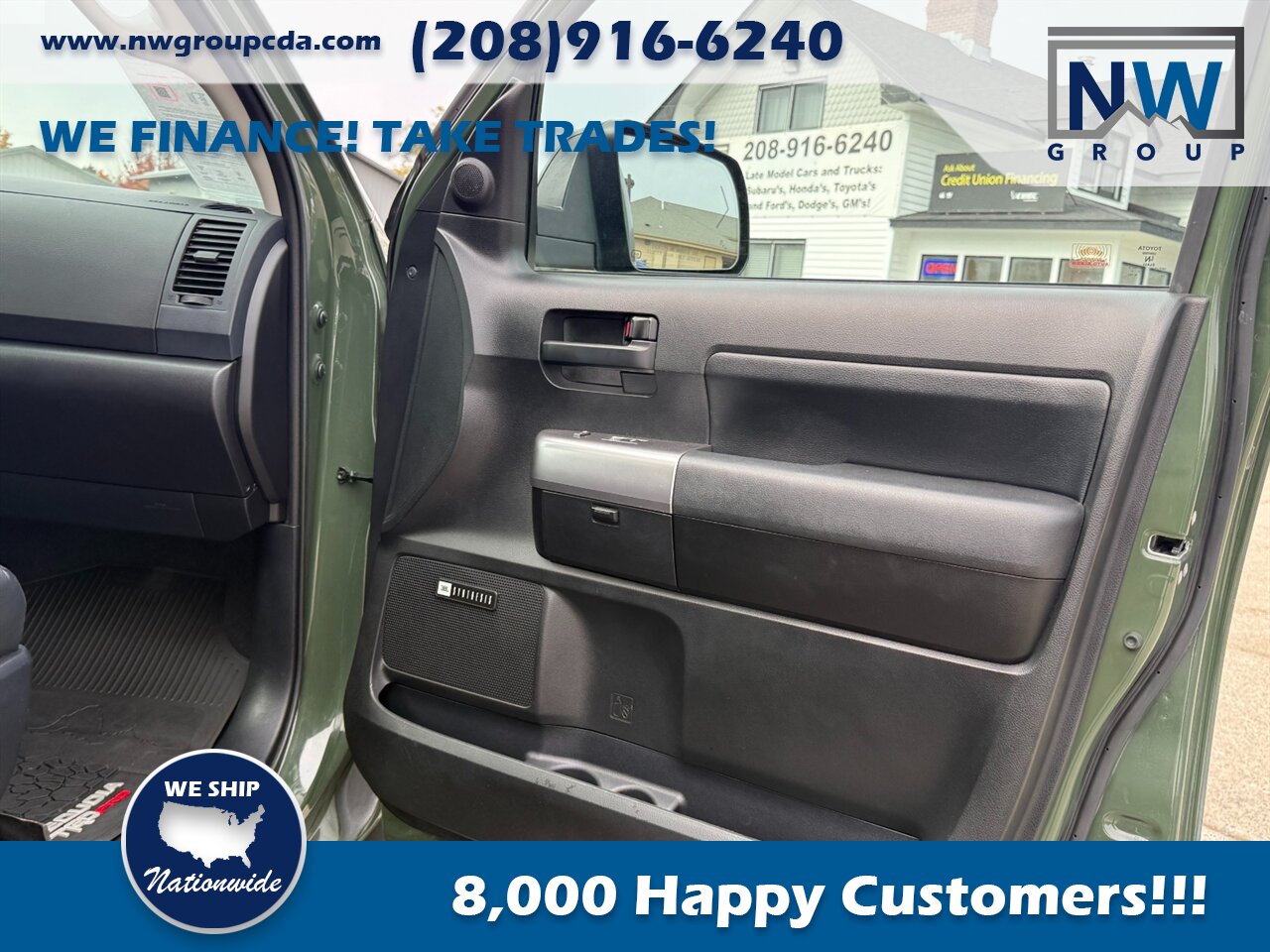 2020 Toyota Sequoia TRD Pro.  Captain Chairs, Sunroof, Cool Car! - Photo 43 - Post Falls, ID 83854
