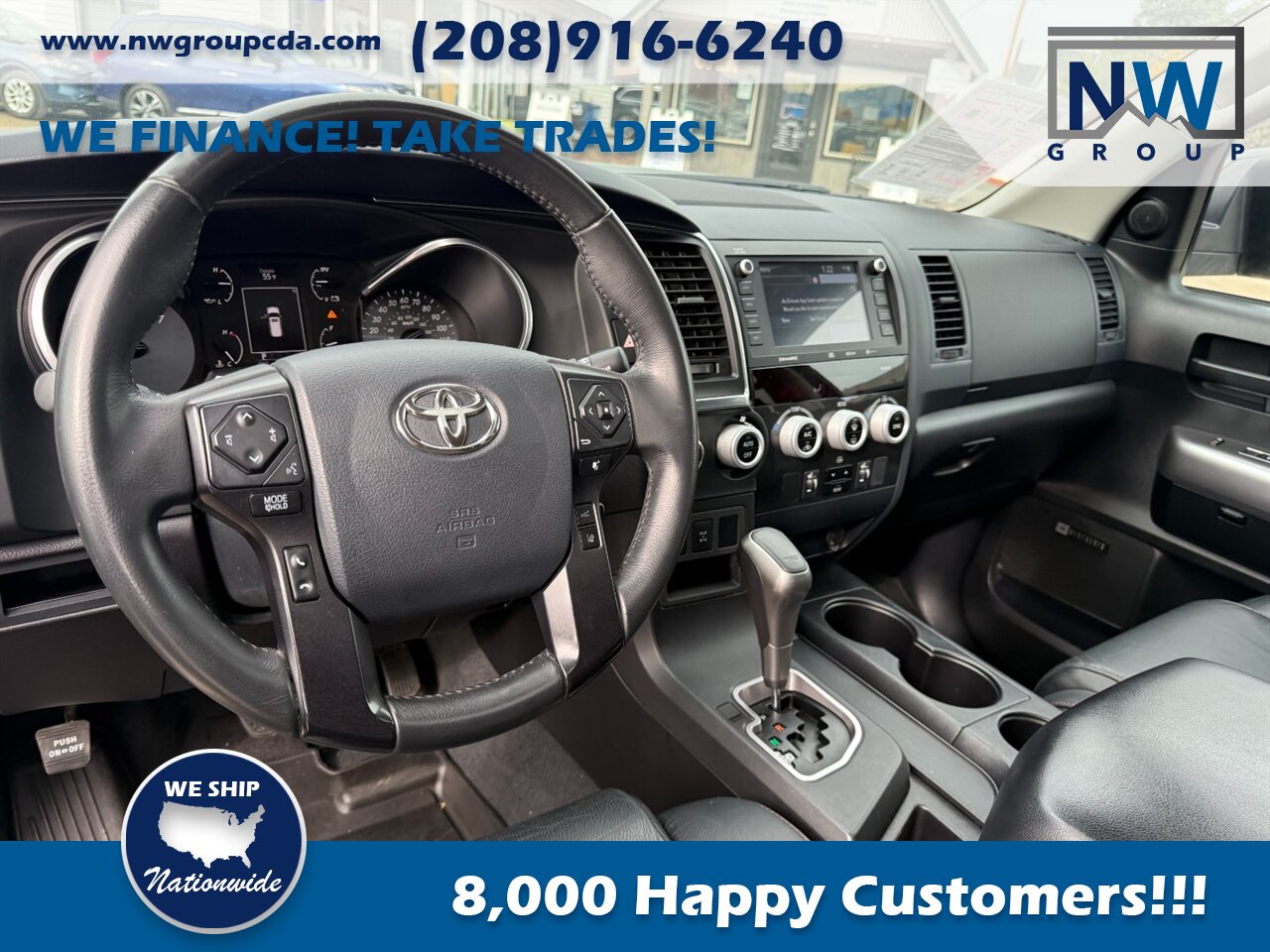 2020 Toyota Sequoia TRD Pro.  Captain Chairs, Sunroof, Cool Car! - Photo 12 - Post Falls, ID 83854