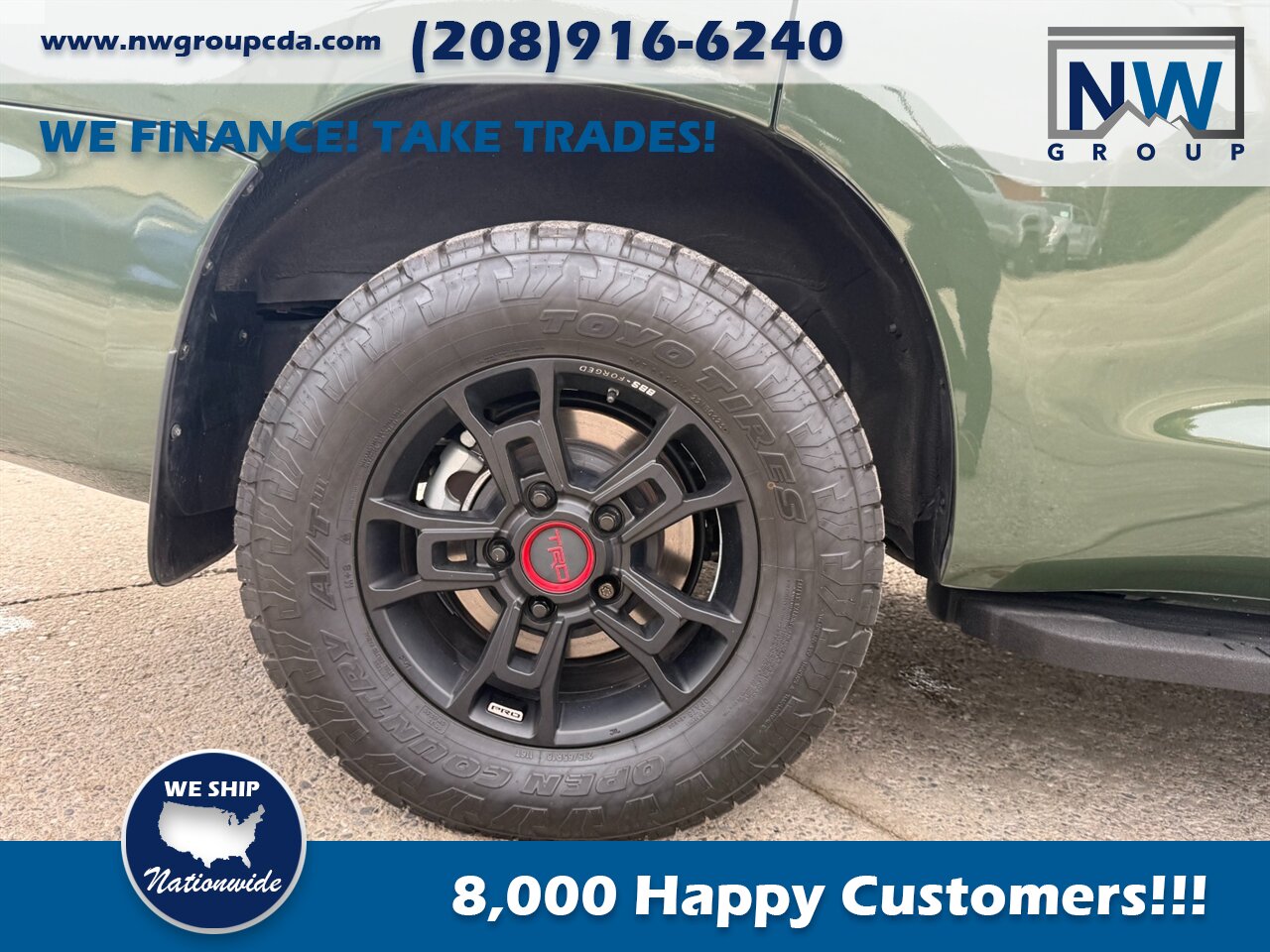 2020 Toyota Sequoia TRD Pro.  Captain Chairs, Sunroof, Cool Car! - Photo 33 - Post Falls, ID 83854