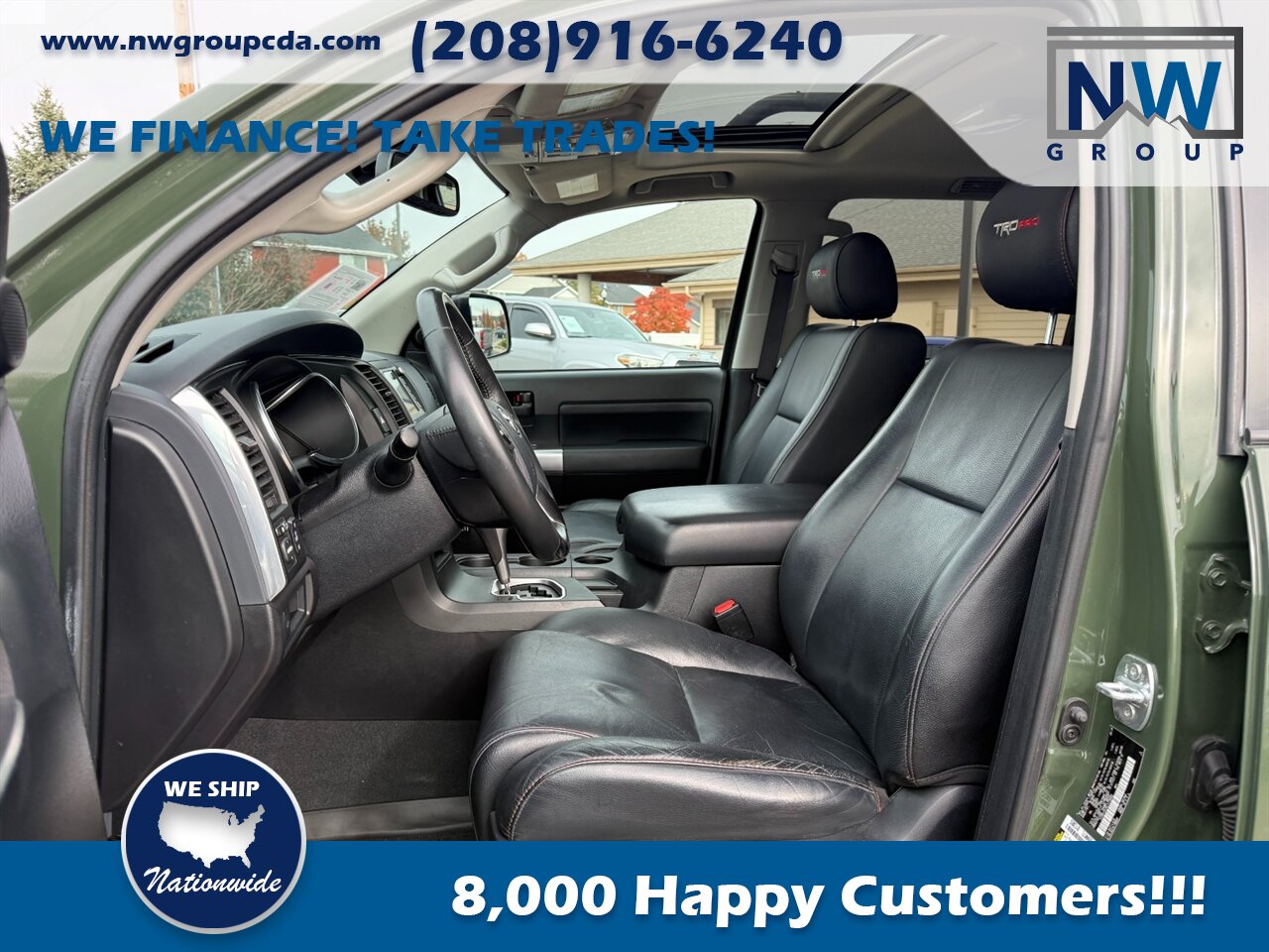 2020 Toyota Sequoia TRD Pro.  Captain Chairs, Sunroof, Cool Car! - Photo 9 - Post Falls, ID 83854