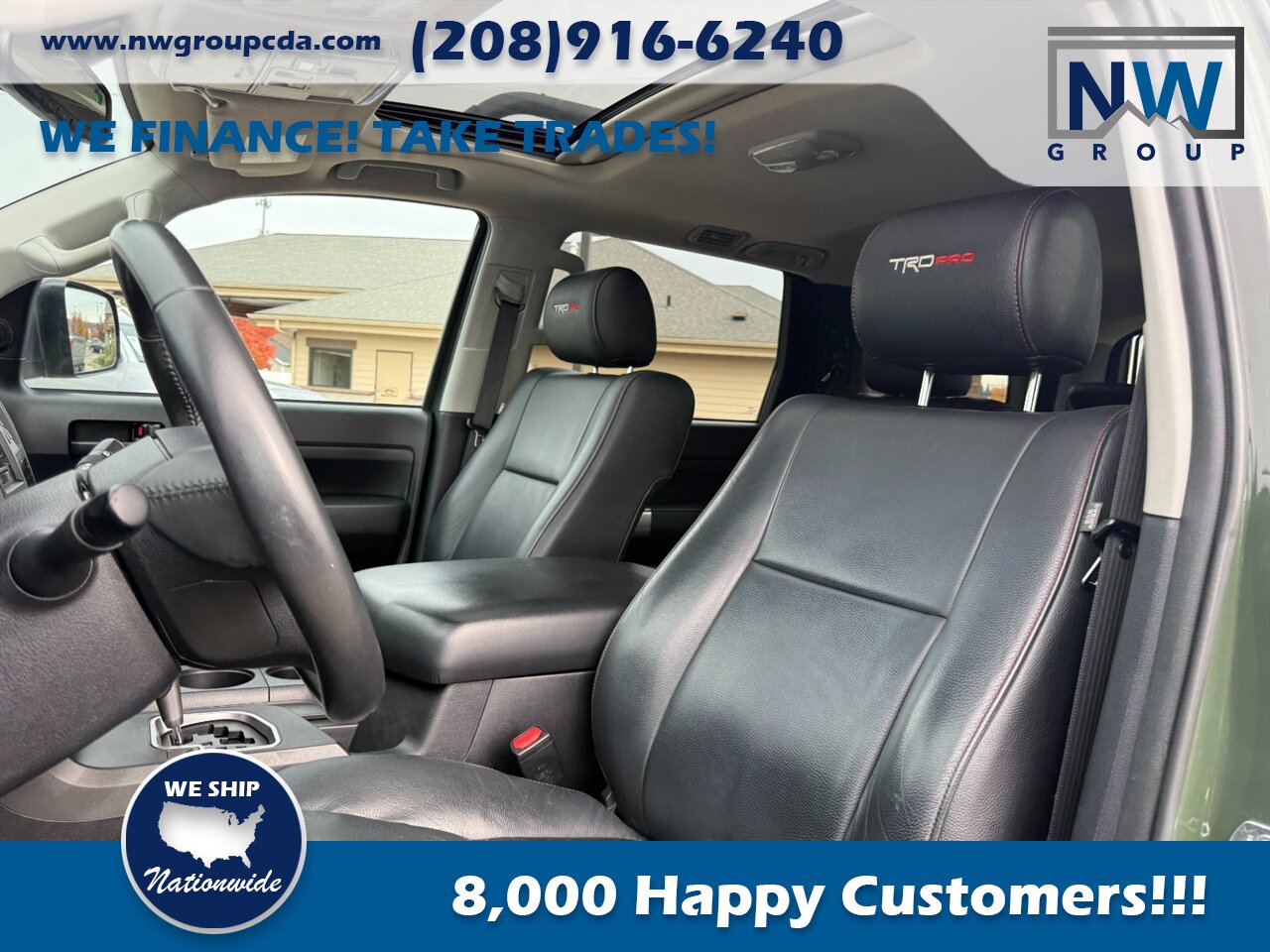 2020 Toyota Sequoia TRD Pro.  Captain Chairs, Sunroof, Cool Car! - Photo 16 - Post Falls, ID 83854