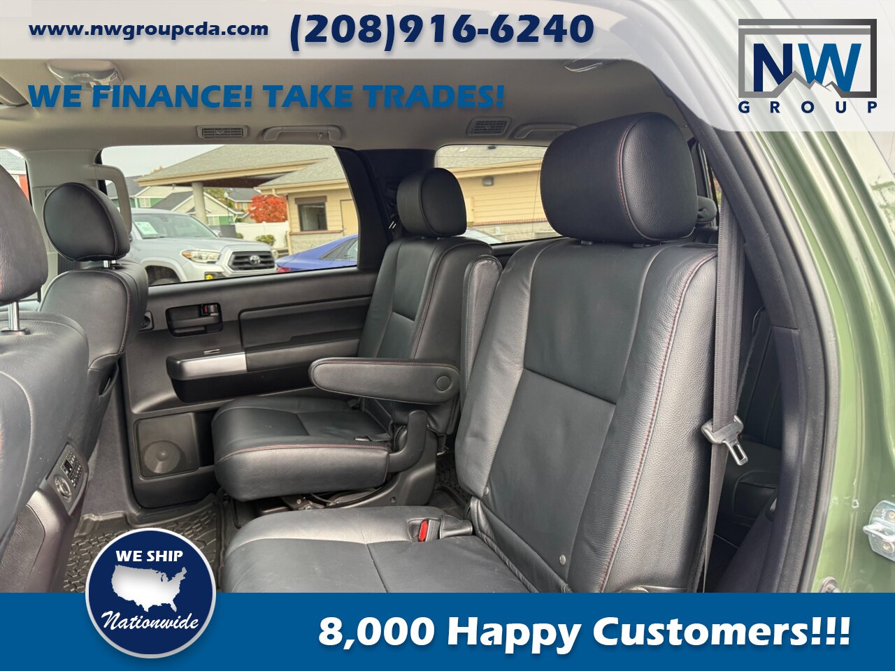 2020 Toyota Sequoia TRD Pro.  Captain Chairs, Sunroof, Cool Car! - Photo 22 - Post Falls, ID 83854