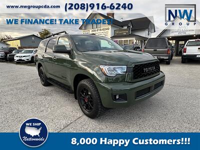 2020 Toyota Sequoia TRD Pro.  Captain Chairs, Sunroof, Cool Car! SUV