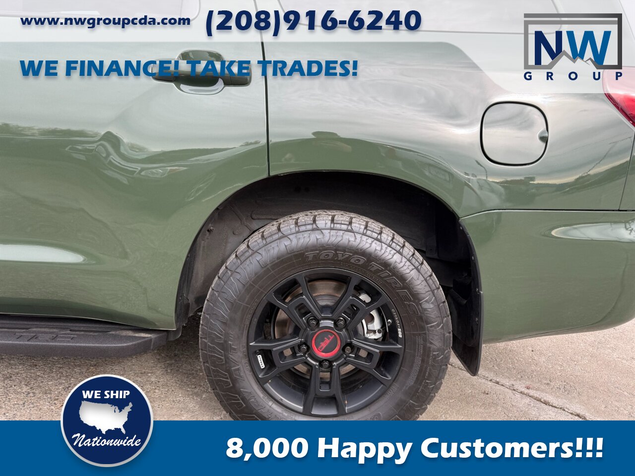 2020 Toyota Sequoia TRD Pro.  Captain Chairs, Sunroof, Cool Car! - Photo 24 - Post Falls, ID 83854