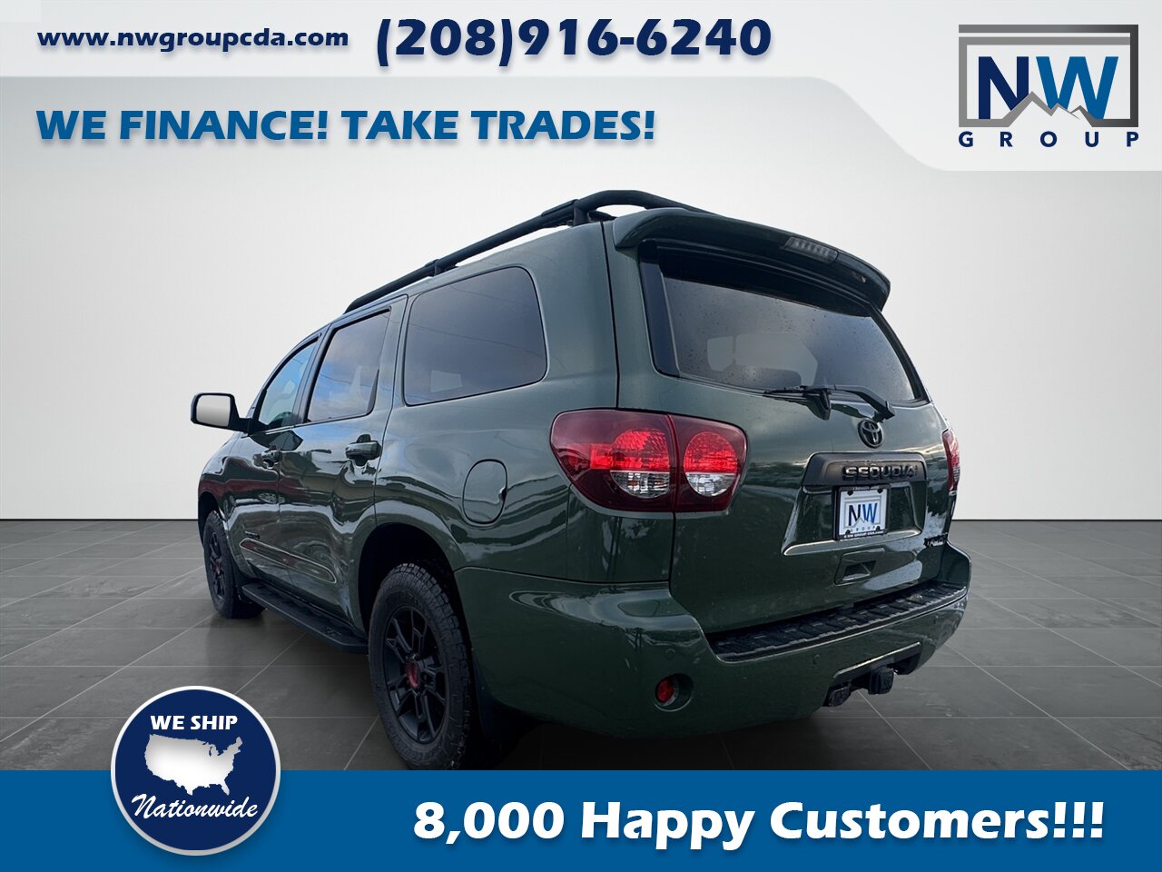 2020 Toyota Sequoia TRD Pro. Captain Chairs, Sunroof, Cool Car! - Photo 6 - Post Falls, ID 83854