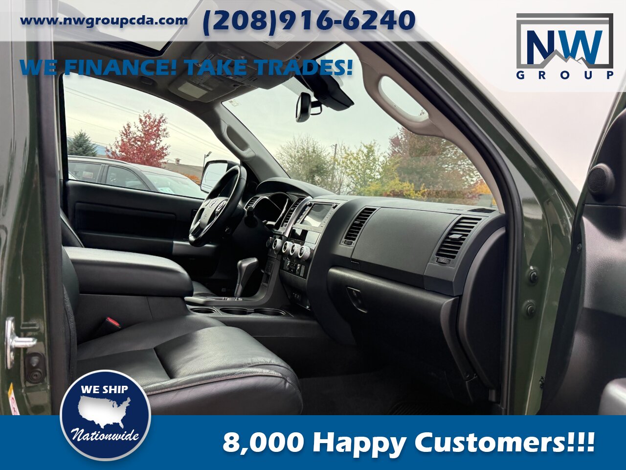 2020 Toyota Sequoia TRD Pro.  Captain Chairs, Sunroof, Cool Car! - Photo 39 - Post Falls, ID 83854