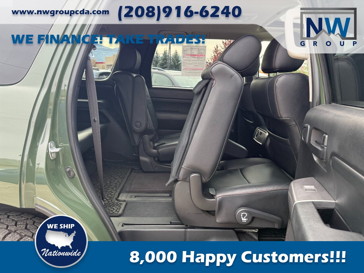 2020 Toyota Sequoia TRD Pro.  Captain Chairs, Sunroof, Cool Car! - Photo 36 - Post Falls, ID 83854