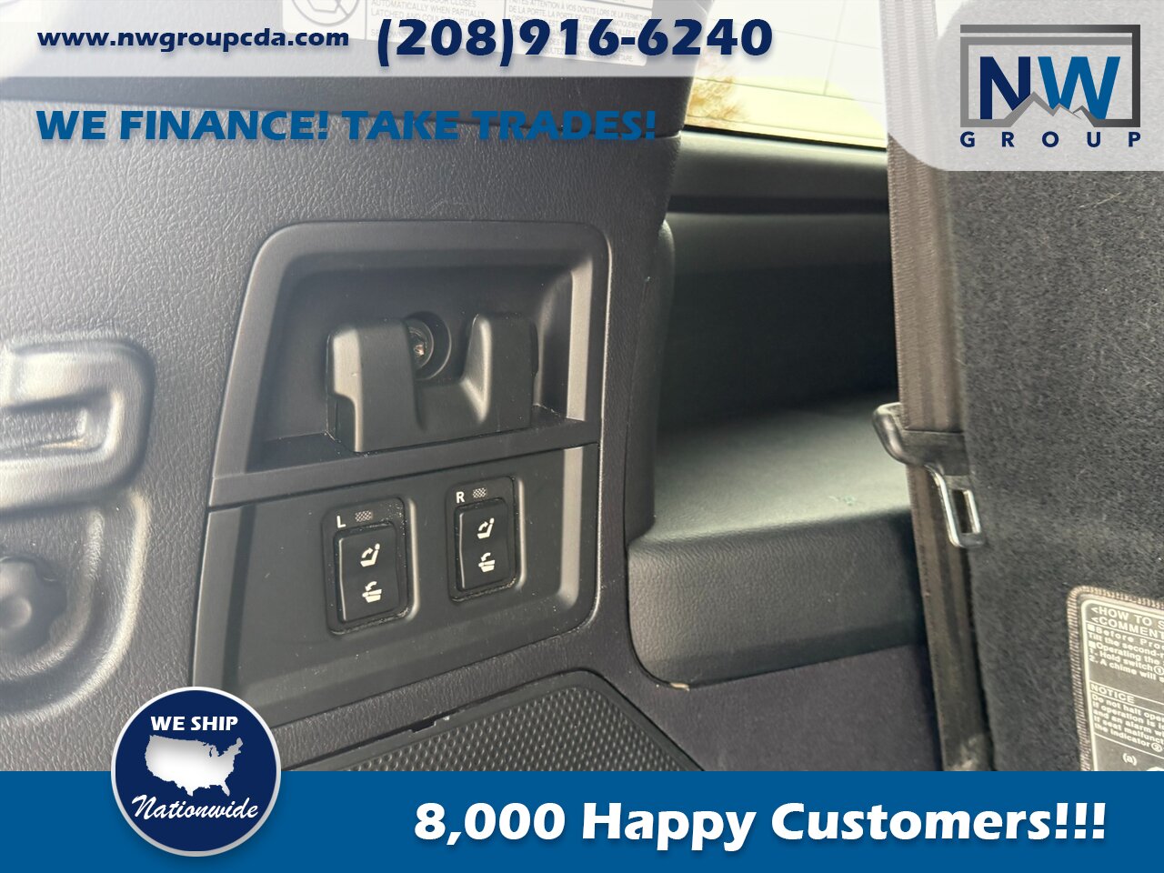 2020 Toyota Sequoia TRD Pro.  Captain Chairs, Sunroof, Cool Car! - Photo 31 - Post Falls, ID 83854