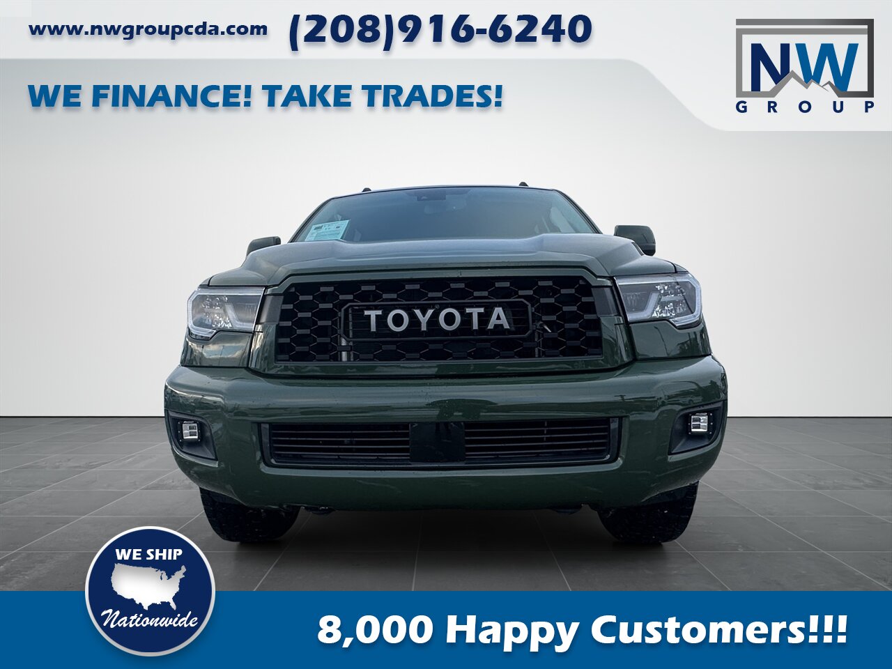 2020 Toyota Sequoia TRD Pro. Captain Chairs, Sunroof, Cool Car! - Photo 2 - Post Falls, ID 83854